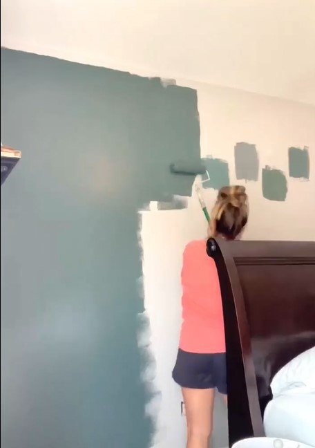 Painting the wall