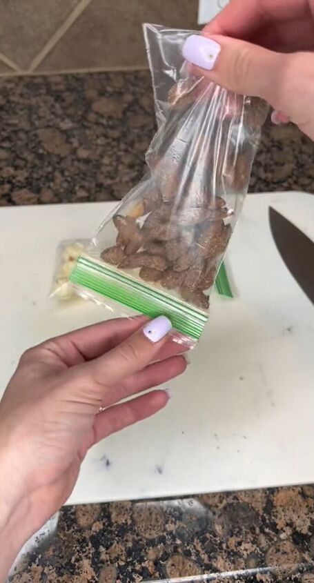 How to cut down sandwich bags