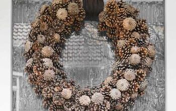 How to Make a Pinecone Wreath