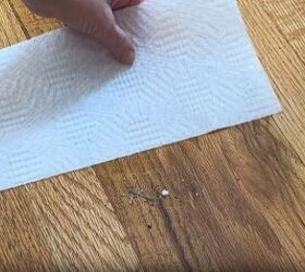 floor cleaning hacks, Sweep dirt into a pile