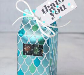 mini caja de regalo de agradecimiento, Mini caja de regalo de agradecimiento