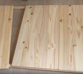 diy rattan headboard, Add plywood boards to the frame