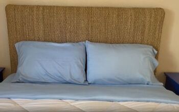 Beachy Bliss: How To Build a Simple DIY Rattan Headboard