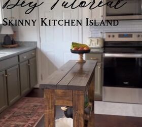 How to Build a DIY Skinny Kitchen Island in 4 Easy Steps