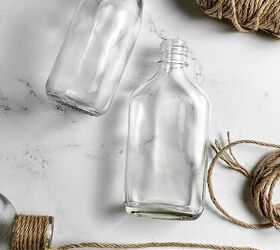 haz estos jarrones reciclados fciles y con estilo, botellas recicladas con cordel
