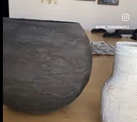 acrylic paint and baking soda vase, Vase makeover with acrylic paint and baking soda