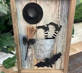 Witch wall decor