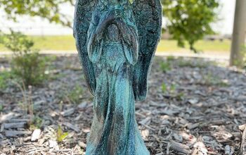 Patina Paint a Worn Garden Angel