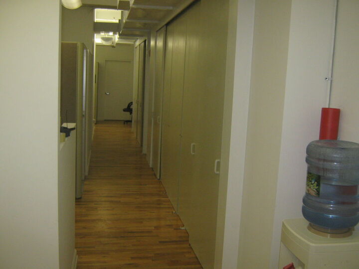closet door installs, Storage area After view North