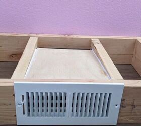 can you put furniture over floor vents, Installing the Vent Cover