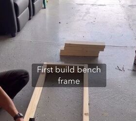 Building the bench frame