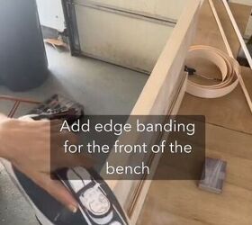 Adding edge banding