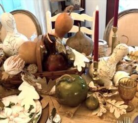 Gourd tablescape