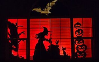 Halloween Window Silhouettes DIY: Easy Spooky Decor Project