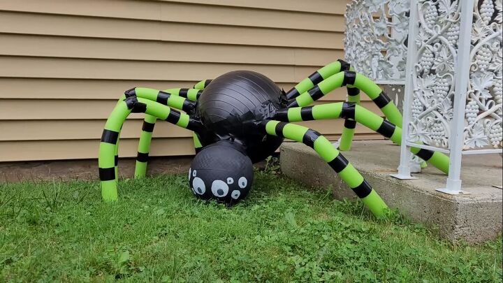 DIY giant spider with bent legs