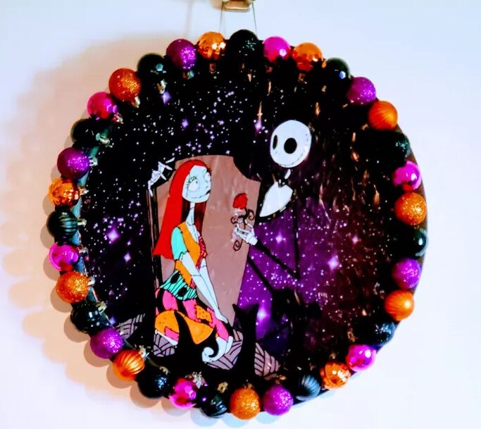 Nightmare Before Christmas wreath