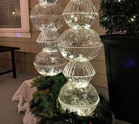 Make this Stunning Light Up Christmas Display from Dollar Store Bowls -  Celebrate & Decorate