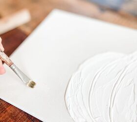ideas para dibujar y pintar una fcil calabaza de otoo, PINTANDO EL FONDO