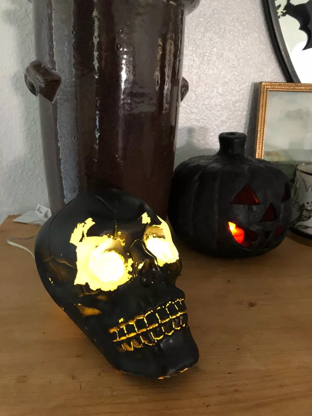 How to Create a Spooky Light Up Skull for Halloween with Just $10