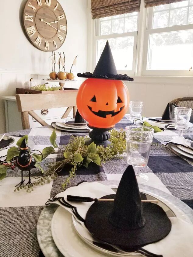 How to Craft a Budget-Friendly Jack-o'-Lantern Kitchen Centerpiece!