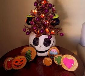 How to Make a Nightmare Before Christmas-Inspired Halloween Tree