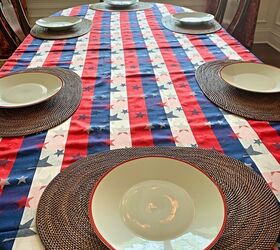 cmo hacer un divertido rojo blanco azul tablescape