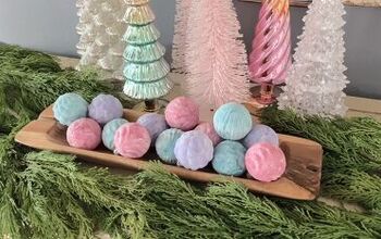 How to Make Festive DIY Flocked Ornaments Using Baking Soda