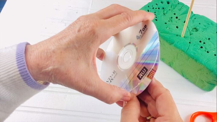 Separating the plastic from the film