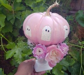 👻 "Spooky Pink Pumpkin " (Calabaza rosa espeluznante)