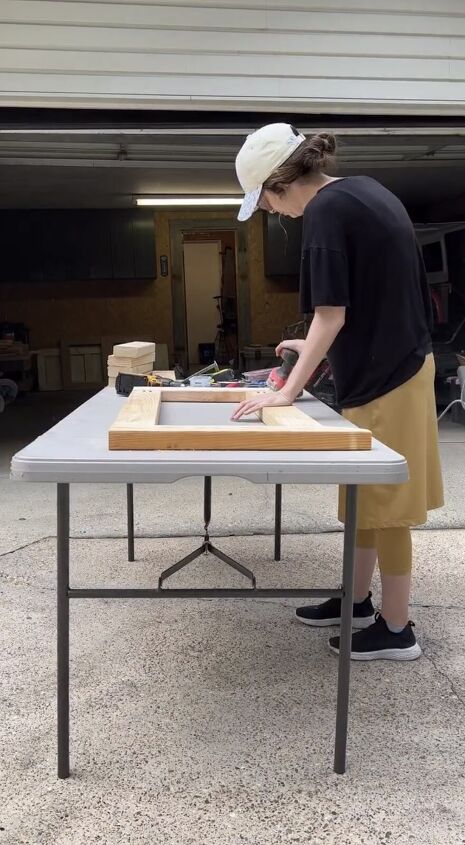 diy toy box, Building the frame for the toy box