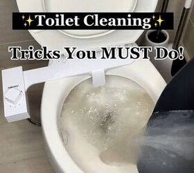 Hacks to clean toilet