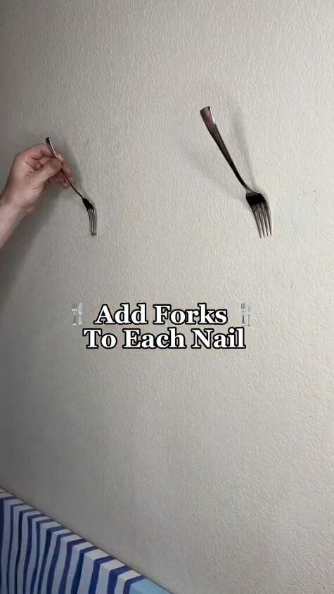 Adding forks to the nails