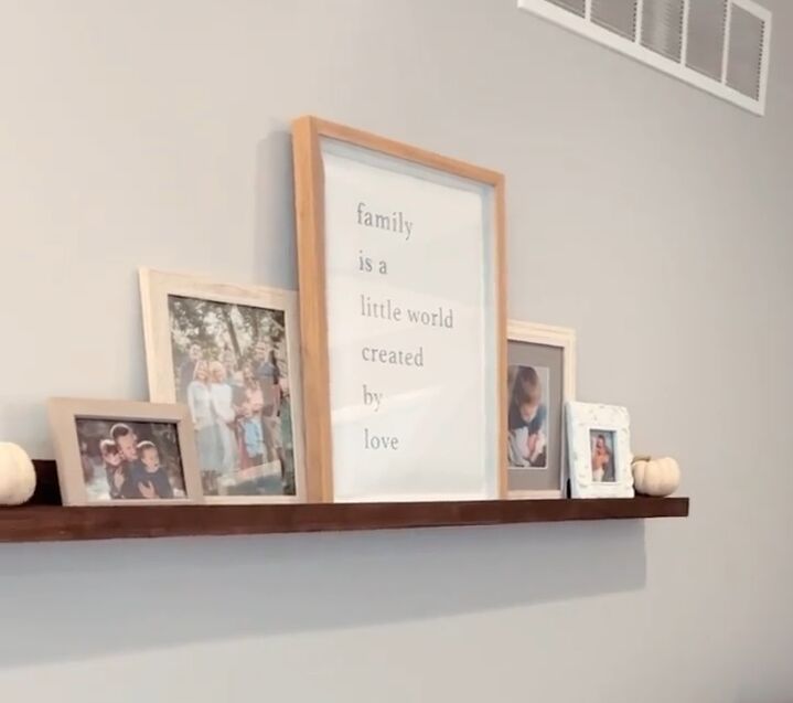 How to Build a DIY Picture Ledge in a Few Simple Steps | Hometalk