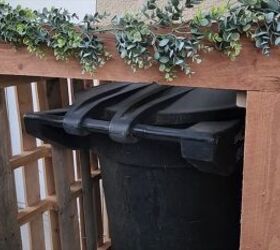 How To Build an Affordable DIY Trash Can Enclosure Using Pallets