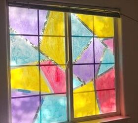 DIY Stained Glass • Simple Southern Charm