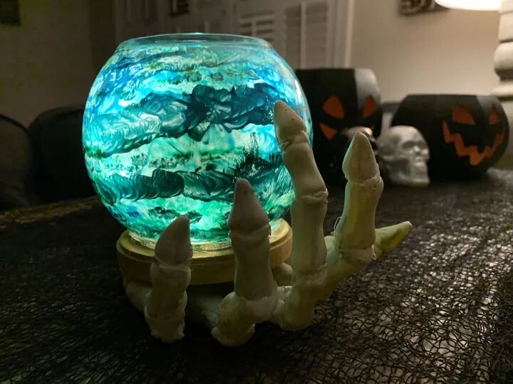 DIY crystal ball