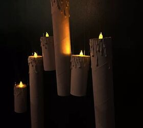 Floating Harry Potter inspired candles