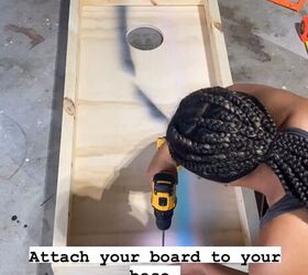 Attaching the game board