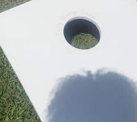 DIY cornhole game
