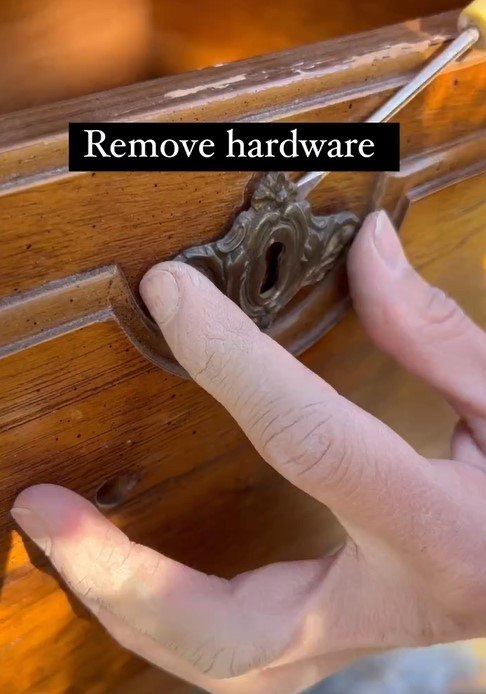 Removing hardware