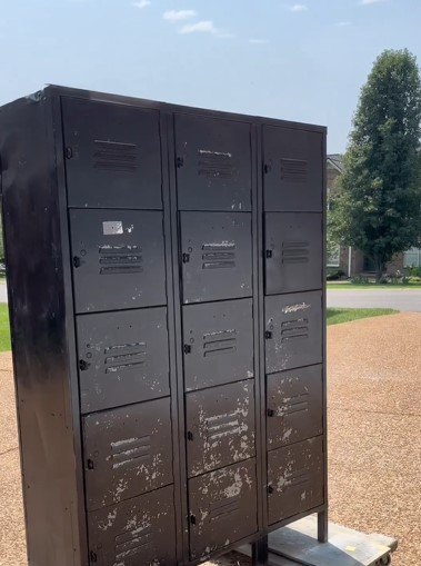 Lockers before