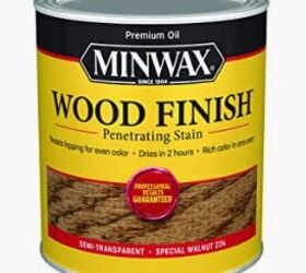 Stain for wood slats