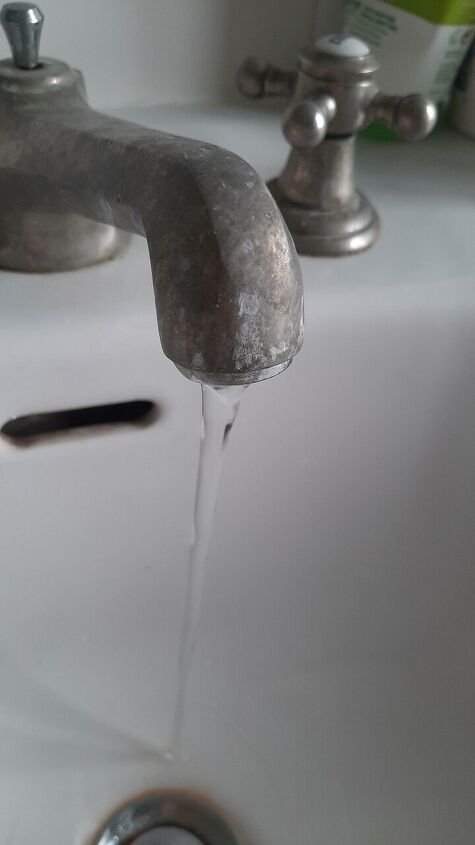 why is my bathroom sink water pressure low