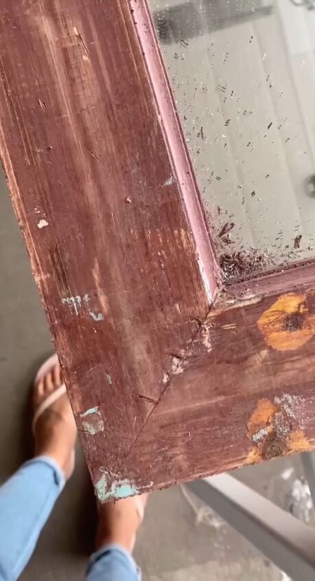 Stripping the old finish