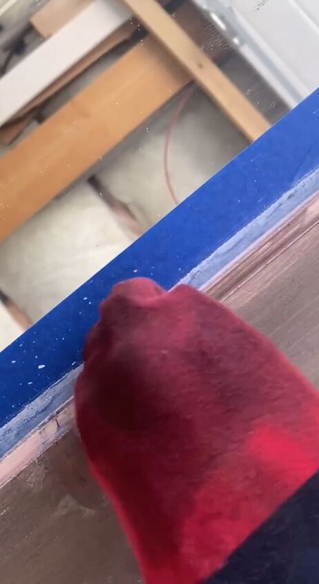 Applying stain