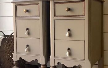 How to Easily Turn an Old Vanity Into Nightstands