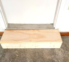 Escalón de puerta de garaje fácil de hacer para principiantes