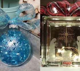 Glass etching ornaments