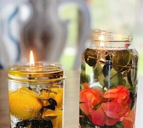 cmo hacer una impresionante lmpara mason jar, Echa un vistazo a nuestra inspiraci n para crear una hermosa l mpara de aceite WildflowersAndWanderlust com