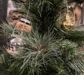 DIY champagne cork and muselet Christmas ornaments